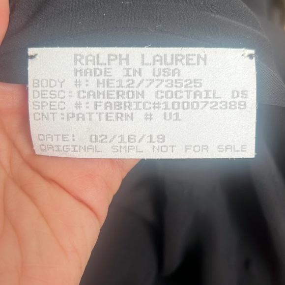 NWOT Ralph Lauren collection dress - Picture 4 of 4